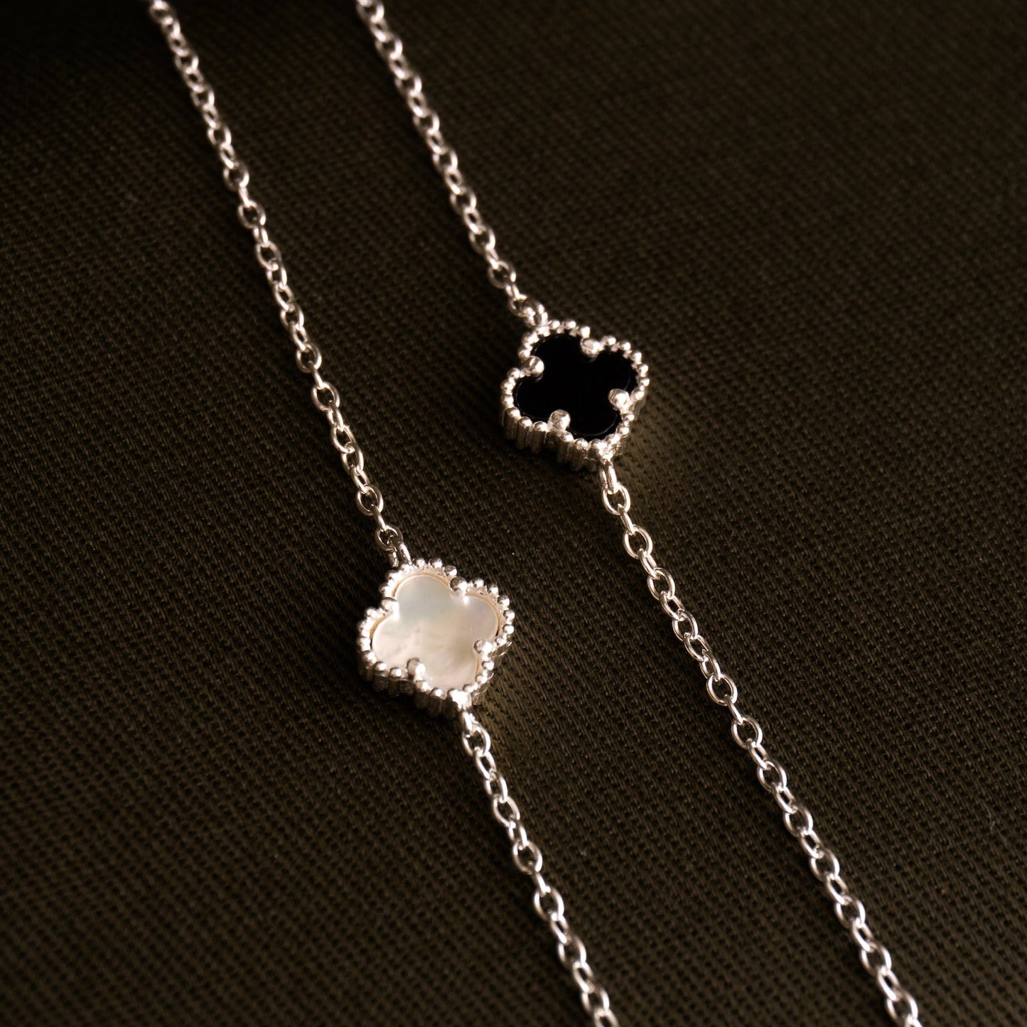 Pulsera 1 trébol plata 925