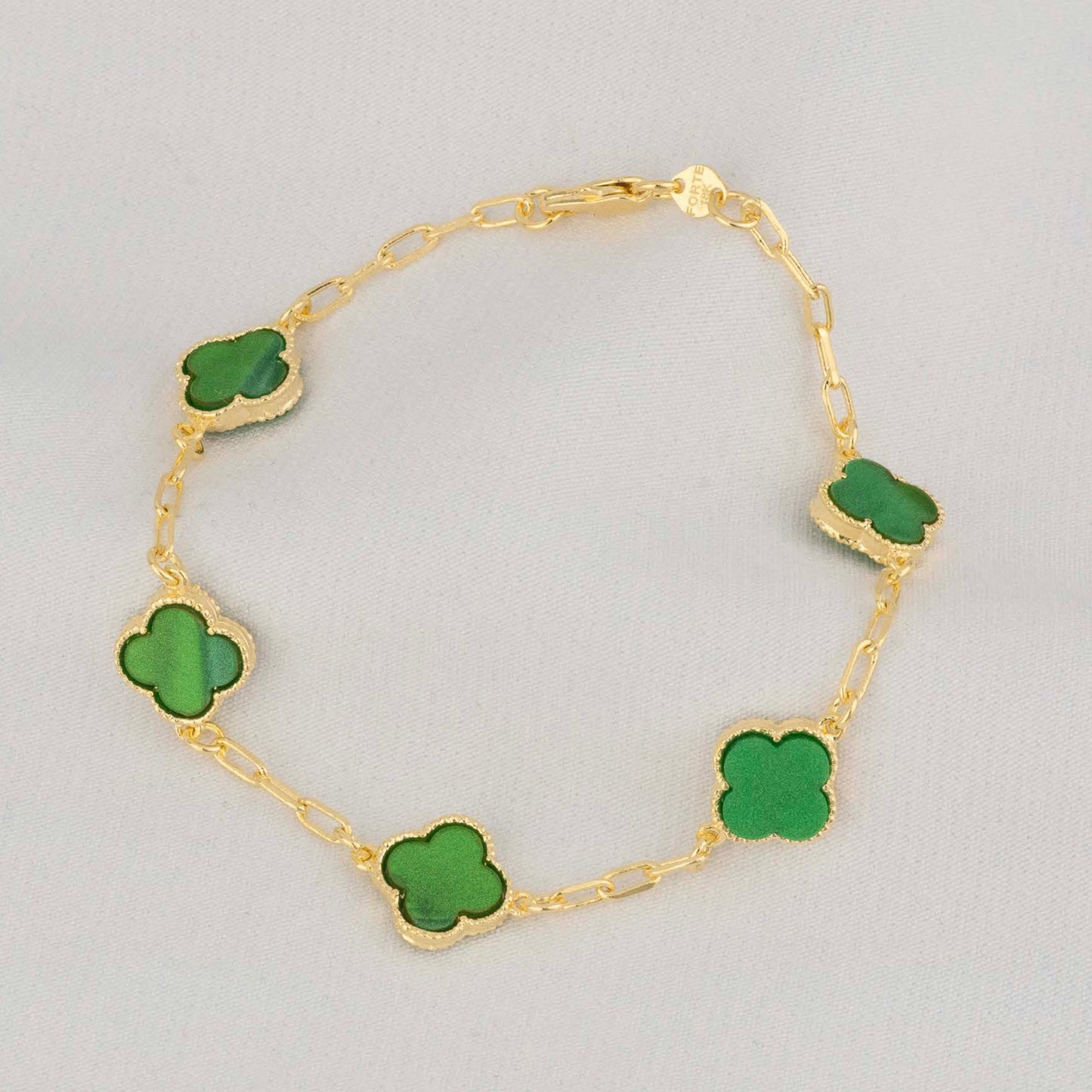 Pulsera 5 Trebol 21cm