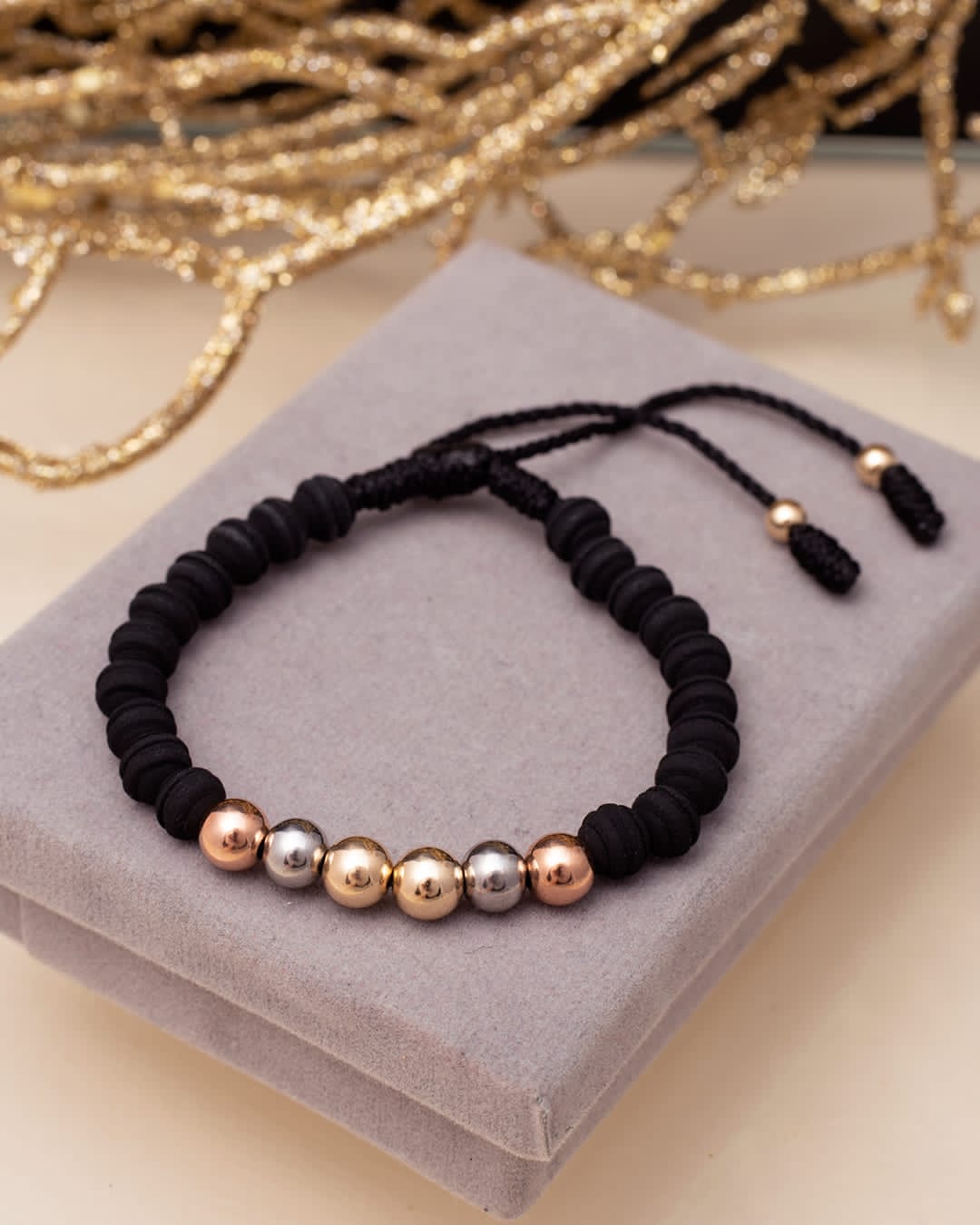 Pulsera Neopreno Tres Oros
