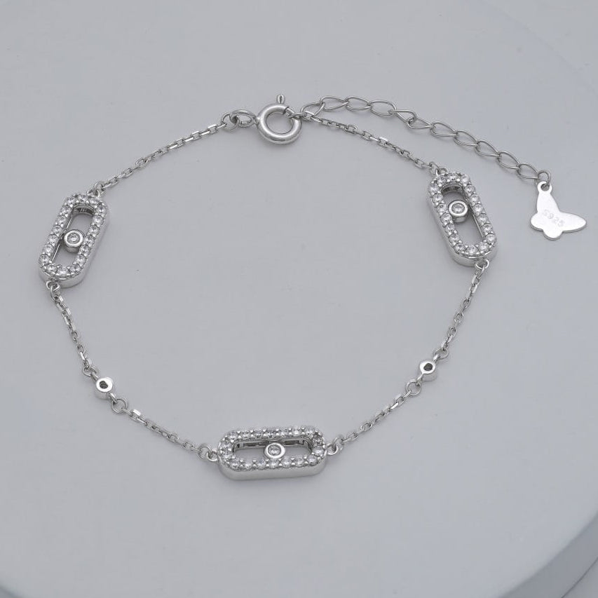 Pulsera messika plata 925 sin contra marcar