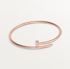 Pulsera Clavo Oro Rosa