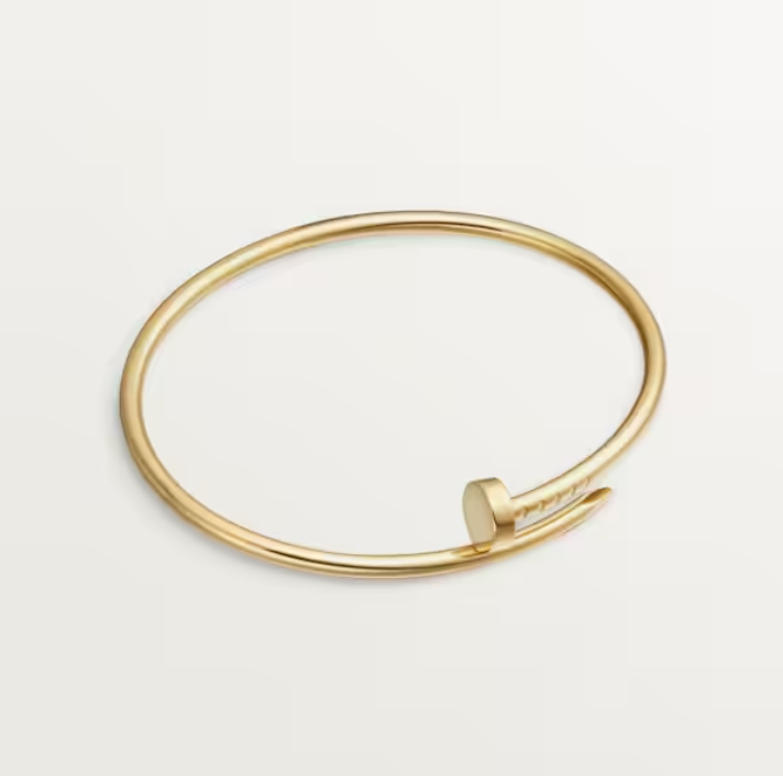 Pulsera Clavo Dorada
