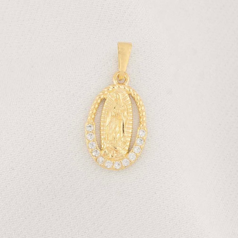 Dije Virgen Diamantada Mediana