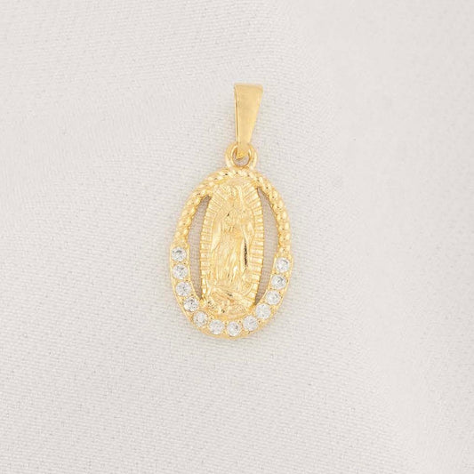 Dije Virgen Diamantada Mediana