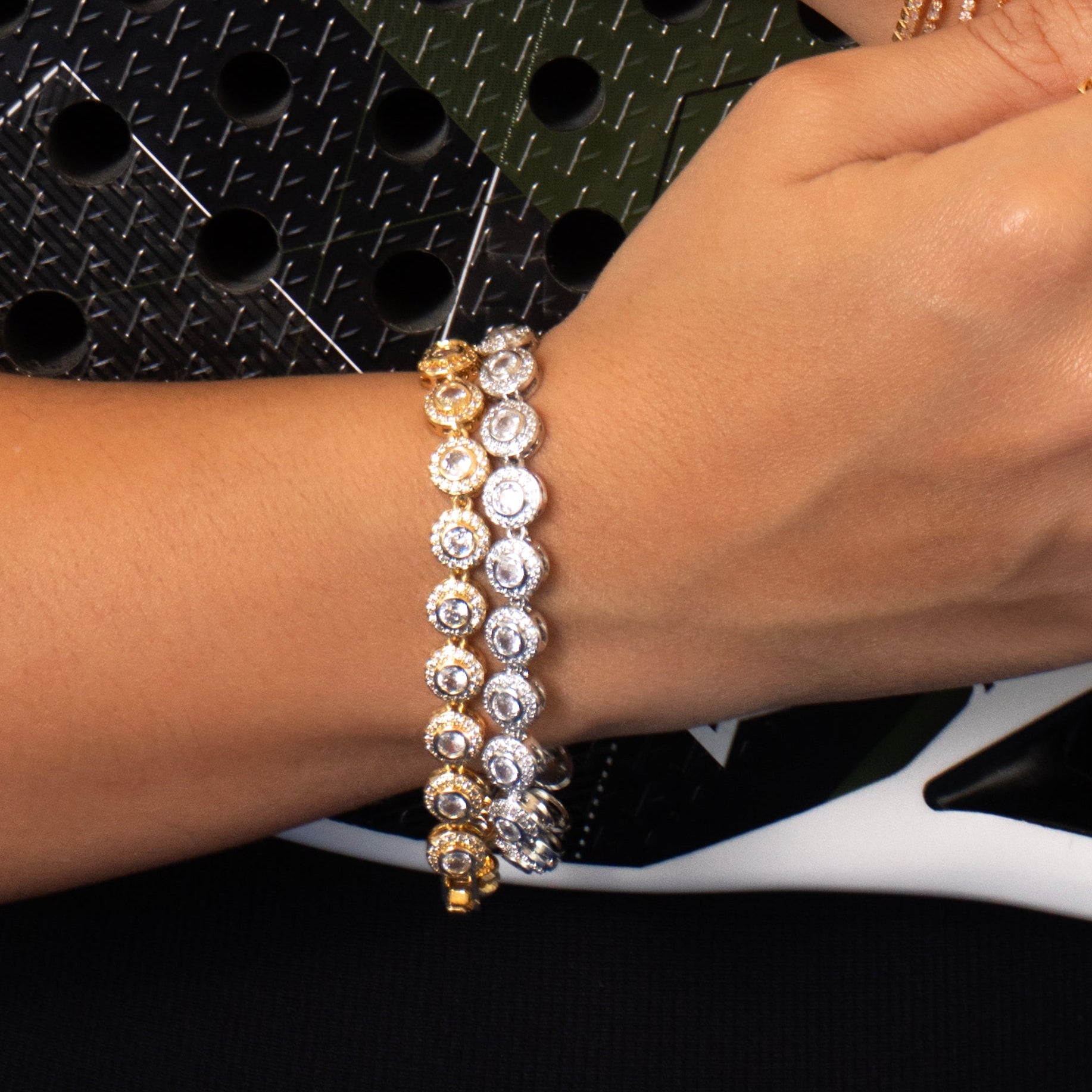 Pulsera Piedras Linea Basica