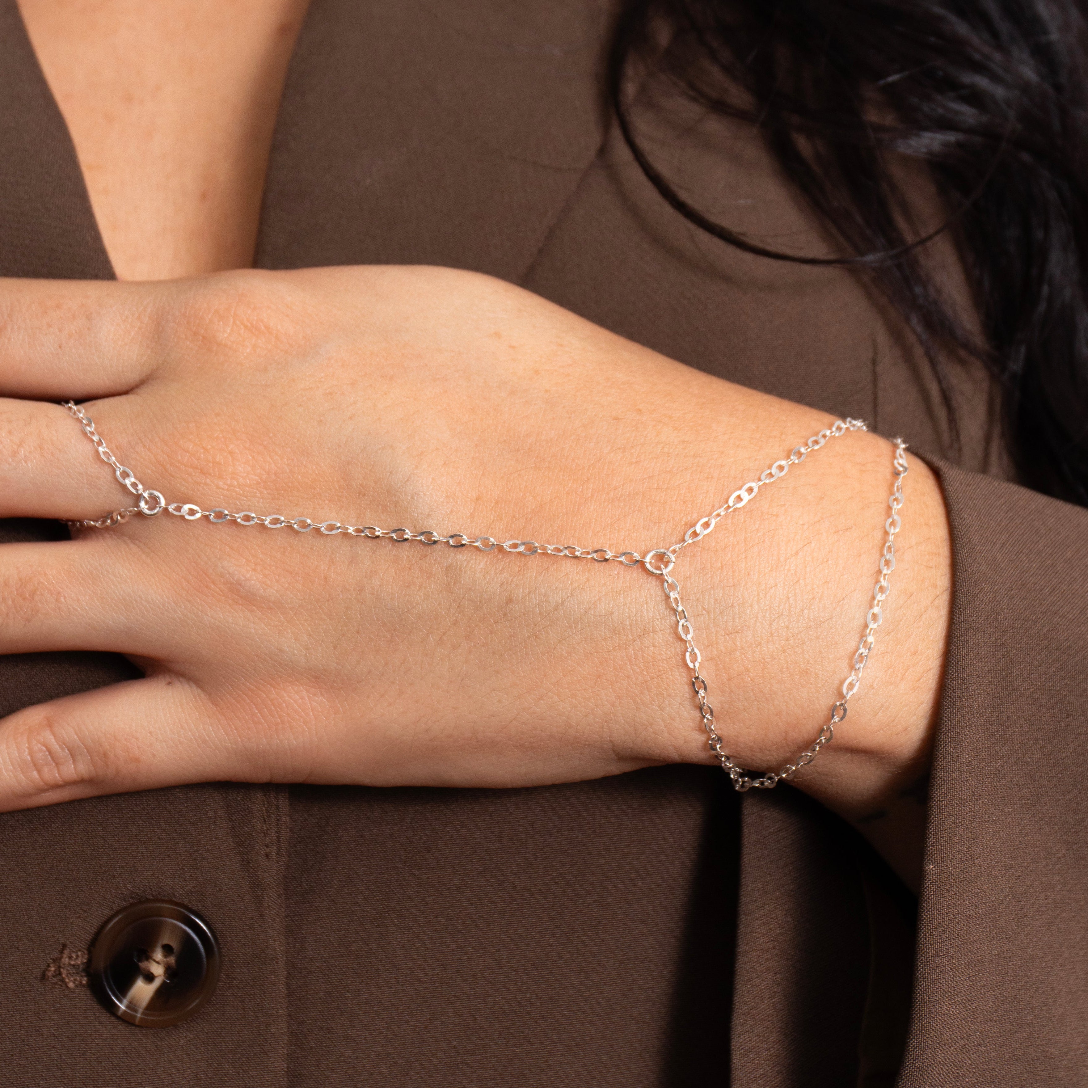 Hand Chain en Plata 925