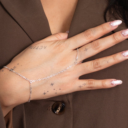 Hand Chain VAL en Plata 925