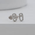 Aretes pequeñas messika plata 925 sin contra marcar