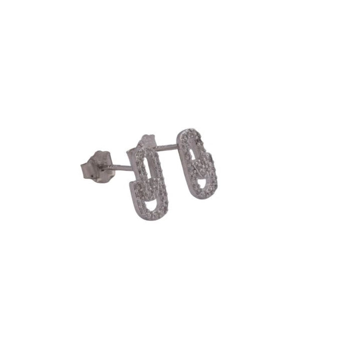 Aretes pequeñas messika plata 925 sin contra marcar (copia)