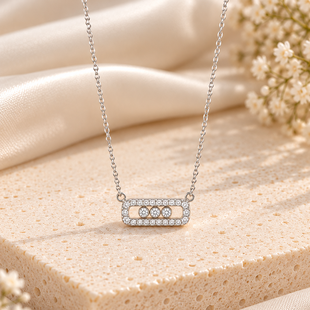 Collar Messika Baby Move Classique Plata 925