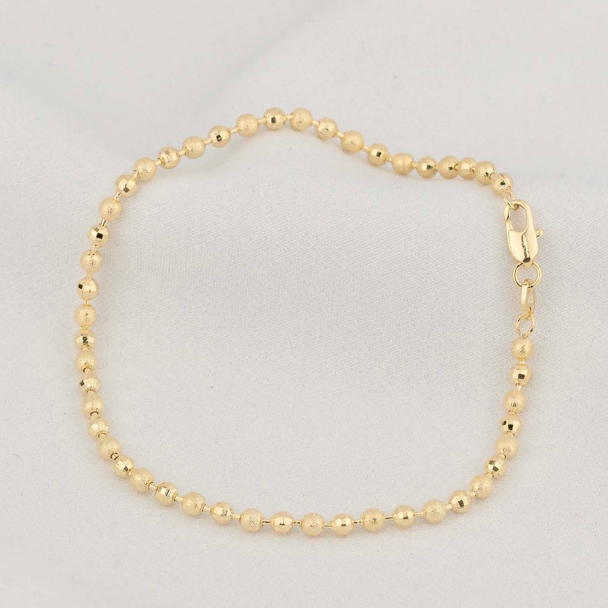 Pulsera Militar Diamantada Balin Fusco 2,5mm 21cm