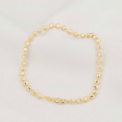 Pulsera Militar Diamantada 21cm