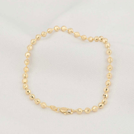 Pulsera Militar Diamantada 21cm