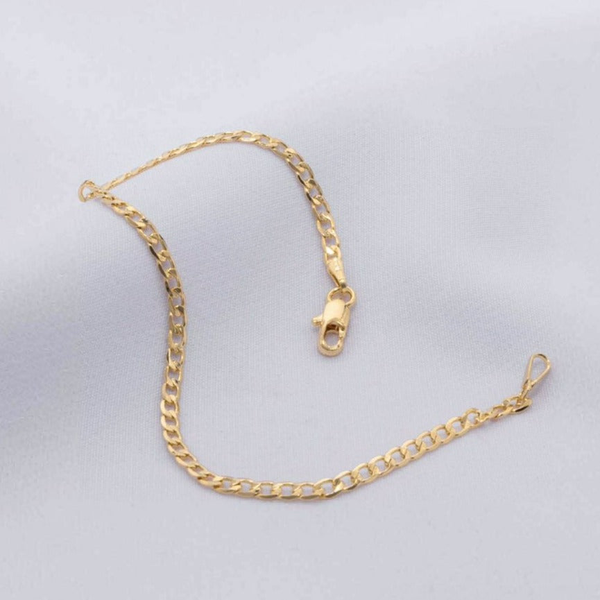 CUBAN BRACELET 2.5MM 18CM