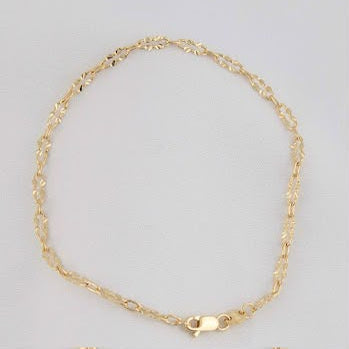 Pulsera Crispeta Diamantada 21cm