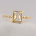 Anillo Compromiso Cristal