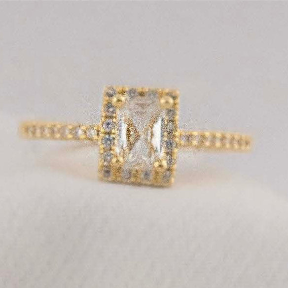 Anillo Compromiso Cristal