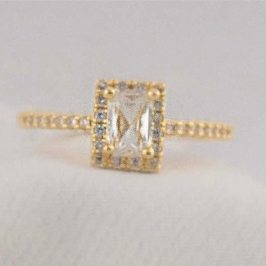 Anillo Compromiso Cristal