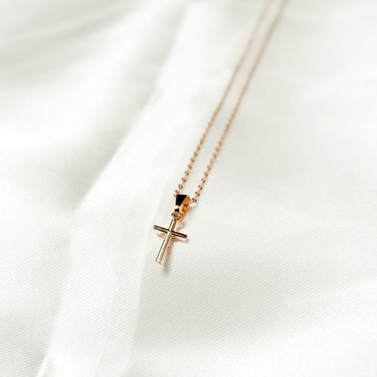 Cadena Con Dije Cruz Cristo