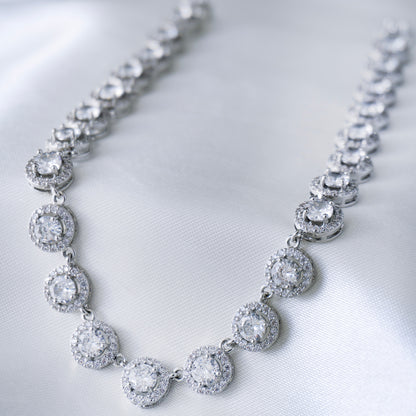 Conjunto Piedras Plata 925
