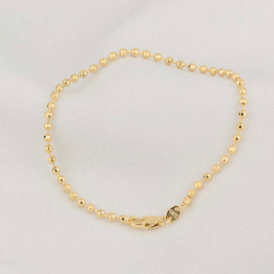 Pulsera Militar Diamantada 18cm 2,5mm