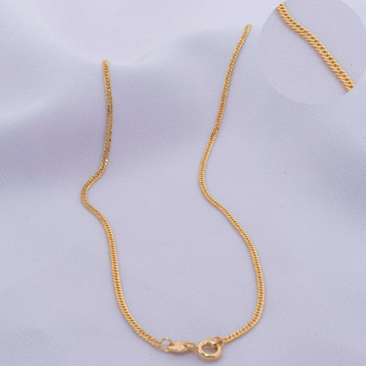 Curb Cuban chain 0.2mm