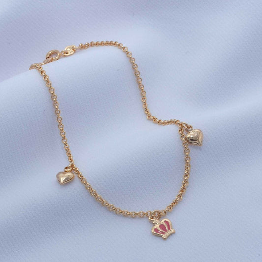 crown anklet