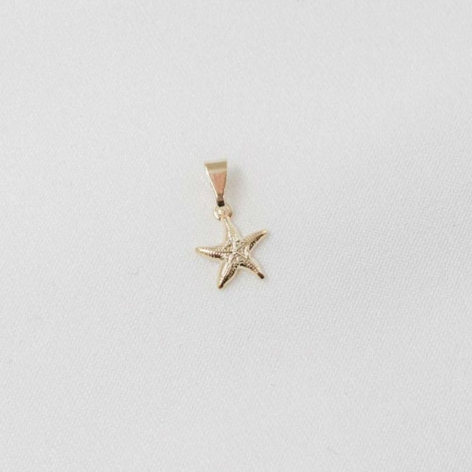 mini starfish pendant