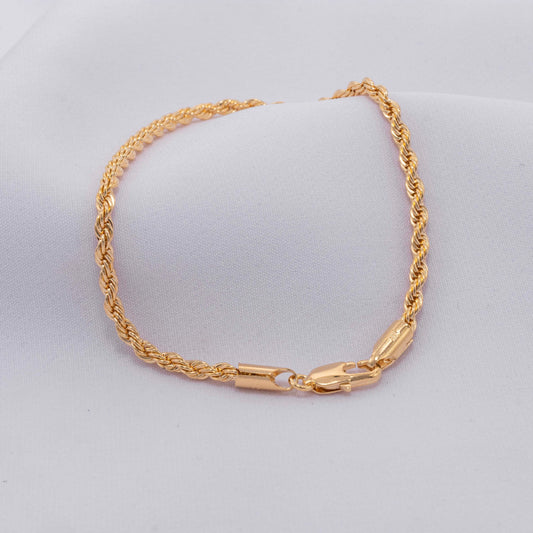 Pulsera tejido lazo