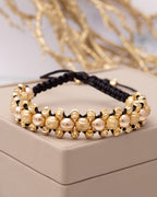 Pulsera Balín Diamantado E Italiano