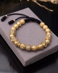 Pulsera Balín Diamantado Con Herraje